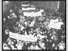 Demonstration am 9.11.1989 in Torgau
